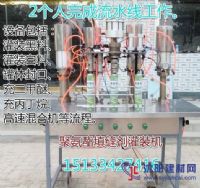 小型半自動液體灌裝機
